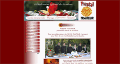 Desktop Screenshot of fiestatraiteur.com